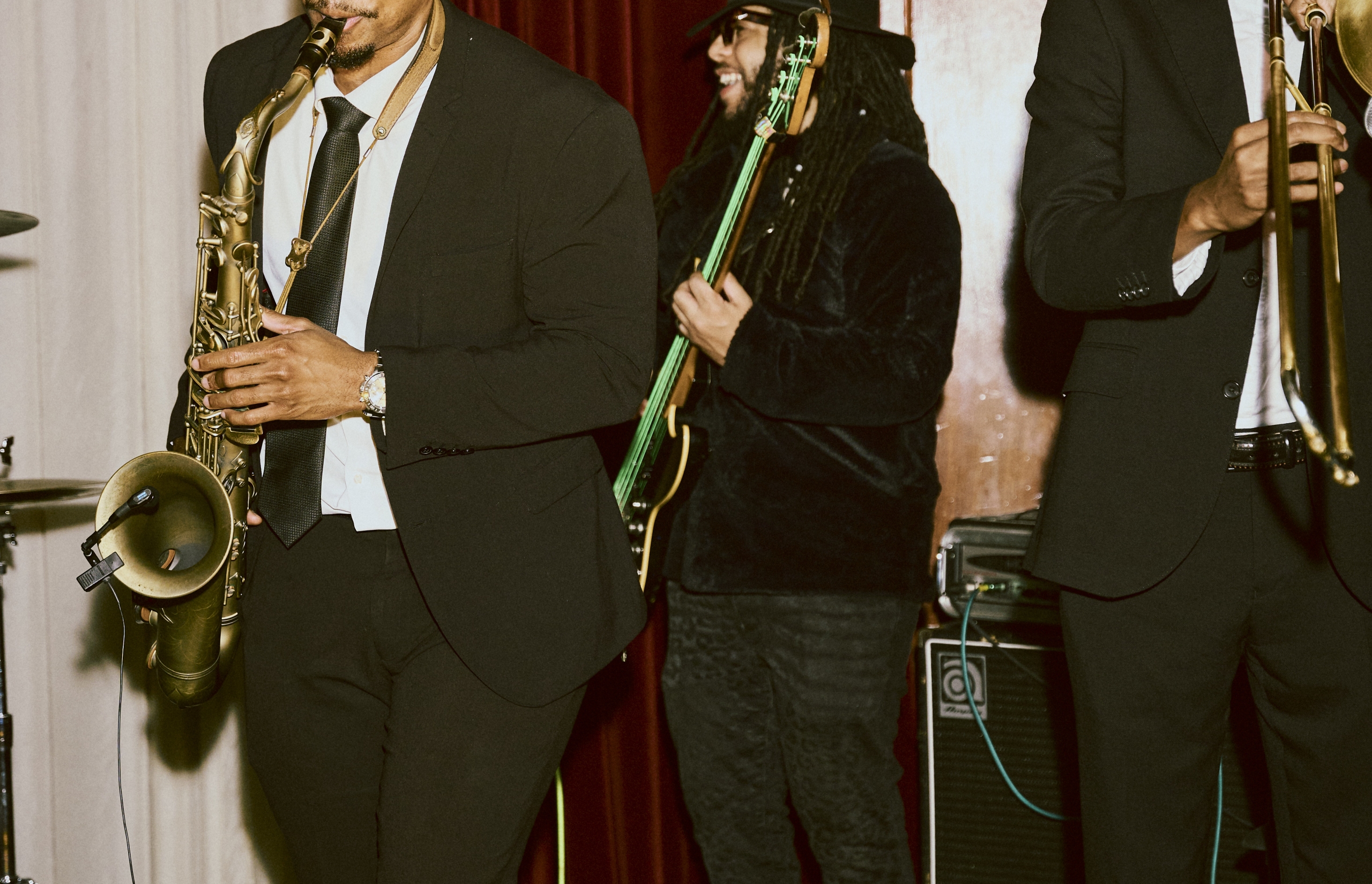 club event - jazz band playing